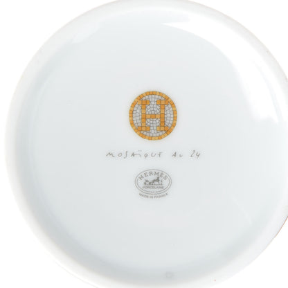 Hermes Porcelain Mosaique au 24 Mug Gold 3 of 4