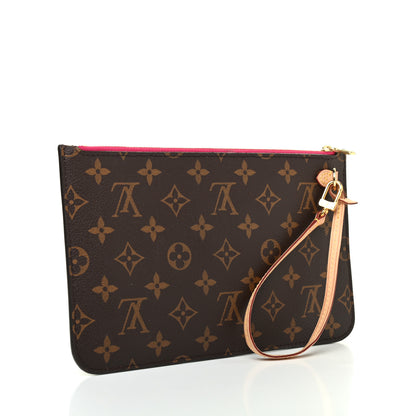Louis Vuitton Monogram Neverfull MM GM Pochette Pivoine 3 of 6