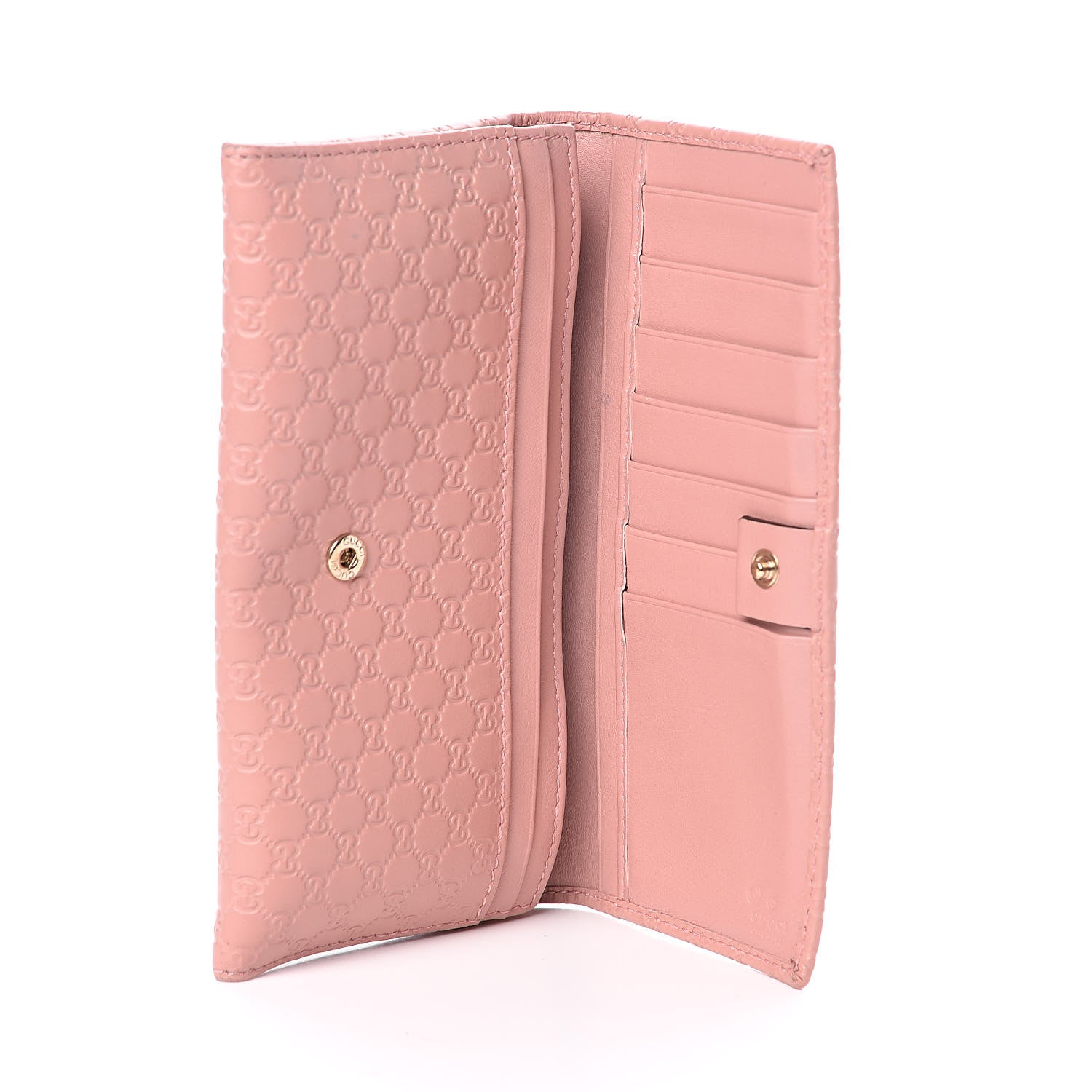 Gucci Soft Microguccissima Continental Wallet Soft Pink 6 of 8