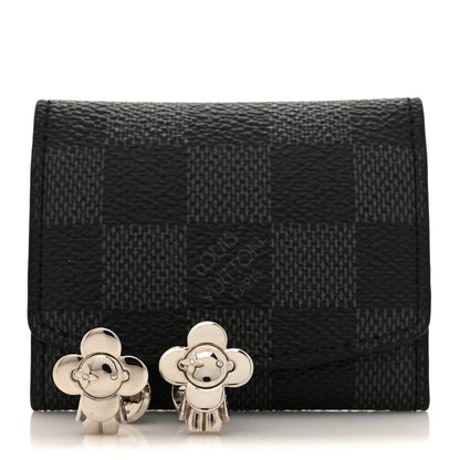 Louis Vuitton Sterling Silver Vivienne Cufflinks 4 of 4