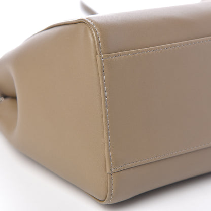 Fendi Nappa Mini Peekaboo Iconic Satchel Tortora 9 of 10