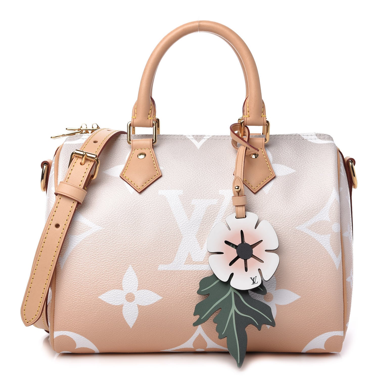 Louis Vuitton Monogram Giant By The Pool Speedy Bandouliere 25 Brume 1 of 10