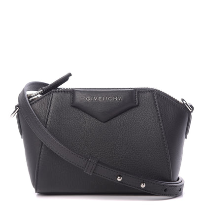 Givenchy Sugar Goatskin Nano Antigona Black 1 of 11