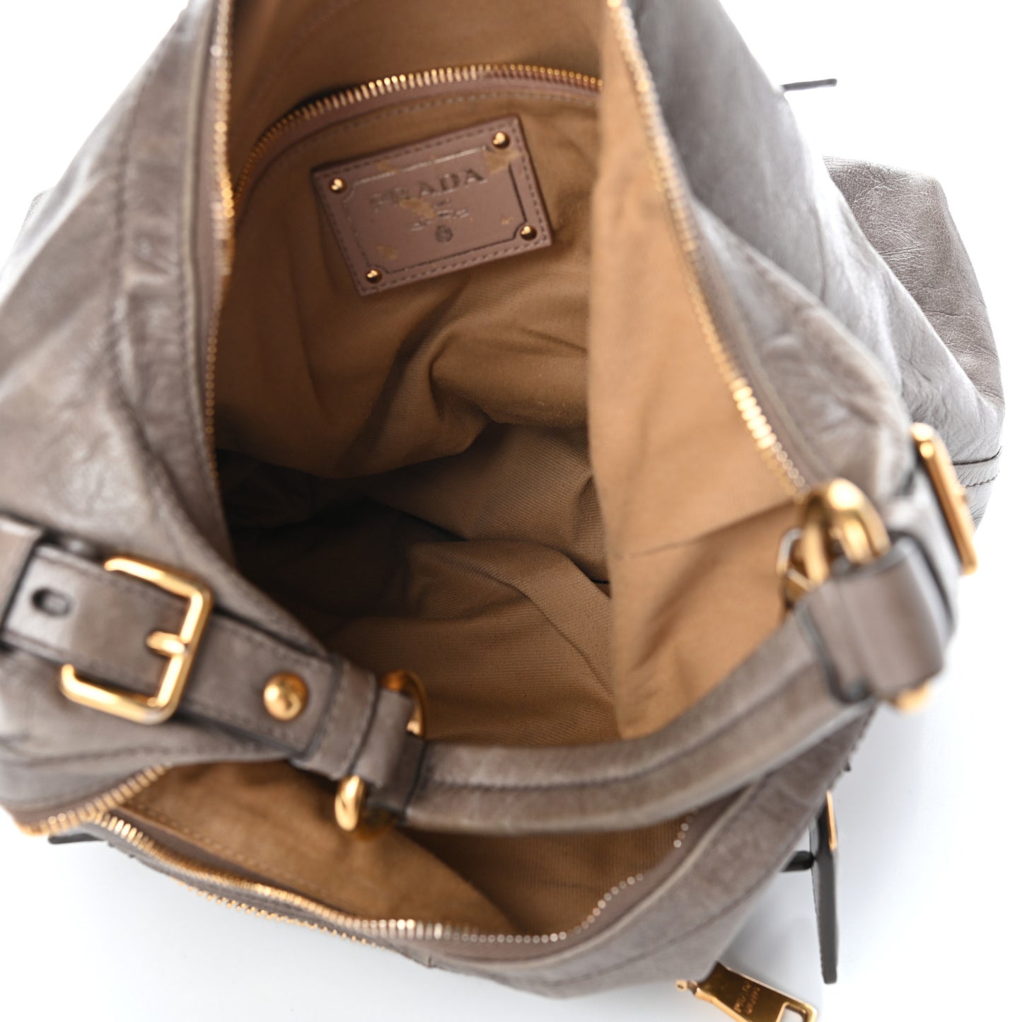 Vitello Shine Hobo Argilla