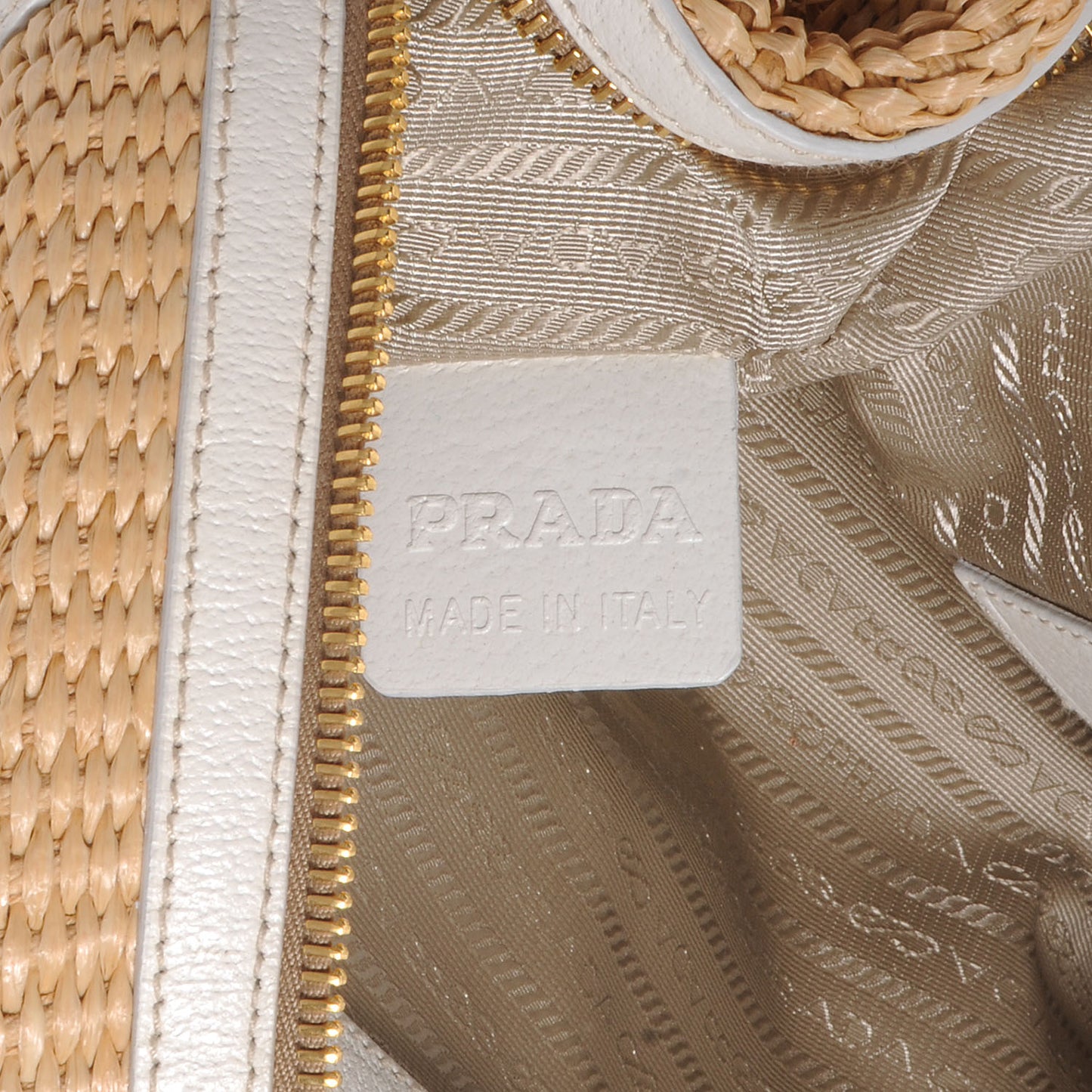 Paglia Cinghiale Tote Naturale White