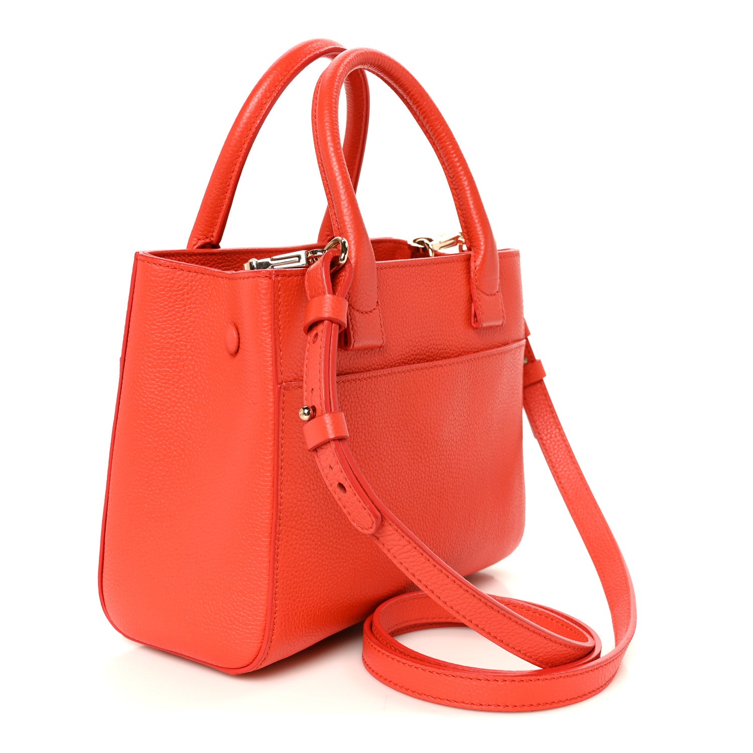 Chanel Grained Calfskin Mini Neo Executive Shopper Tote Red 3 of 11