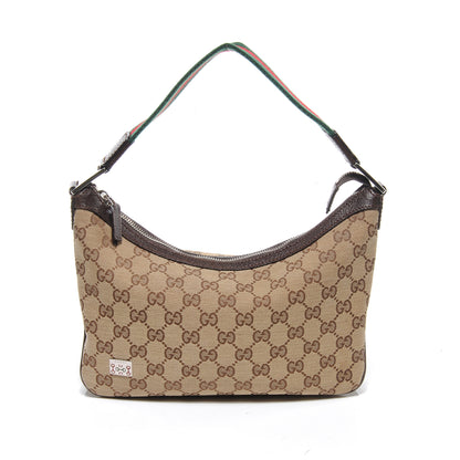 Gucci GG Monogram Small Pop Hobo Dark Brown 1 of 9