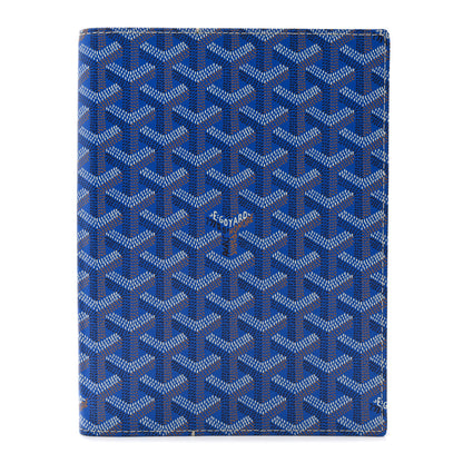 Goyard Goyardine Castiglione Document Cover Sky Blue 1 of 7