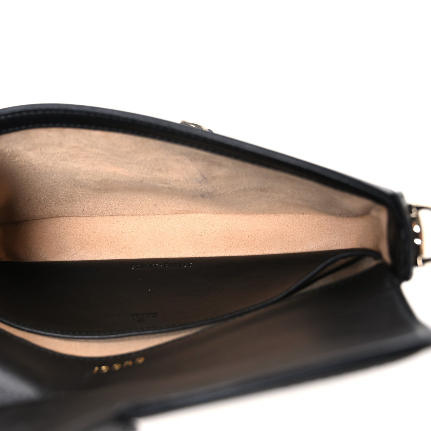 GG Supreme Monogram Azalea Calfskin Horsebit 1955 Mini Bag Beige Black