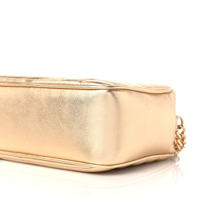 Jimmy Choo Metallic Nappa Quilted Varenne Camera Bag Gold 8 of 8