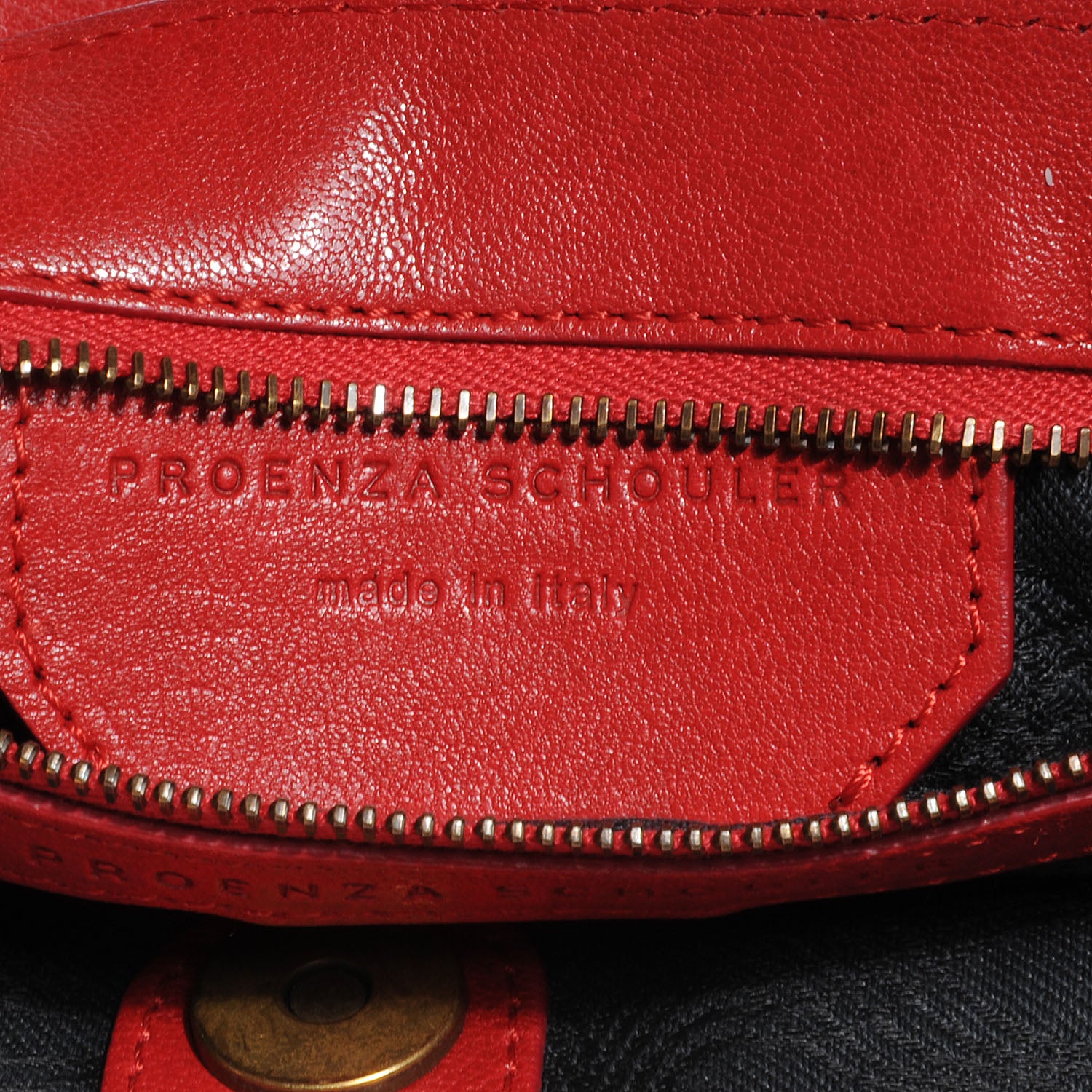 Proenza Schouler Lambskin PS1 Medium Satchel Lipstick 10 of 12