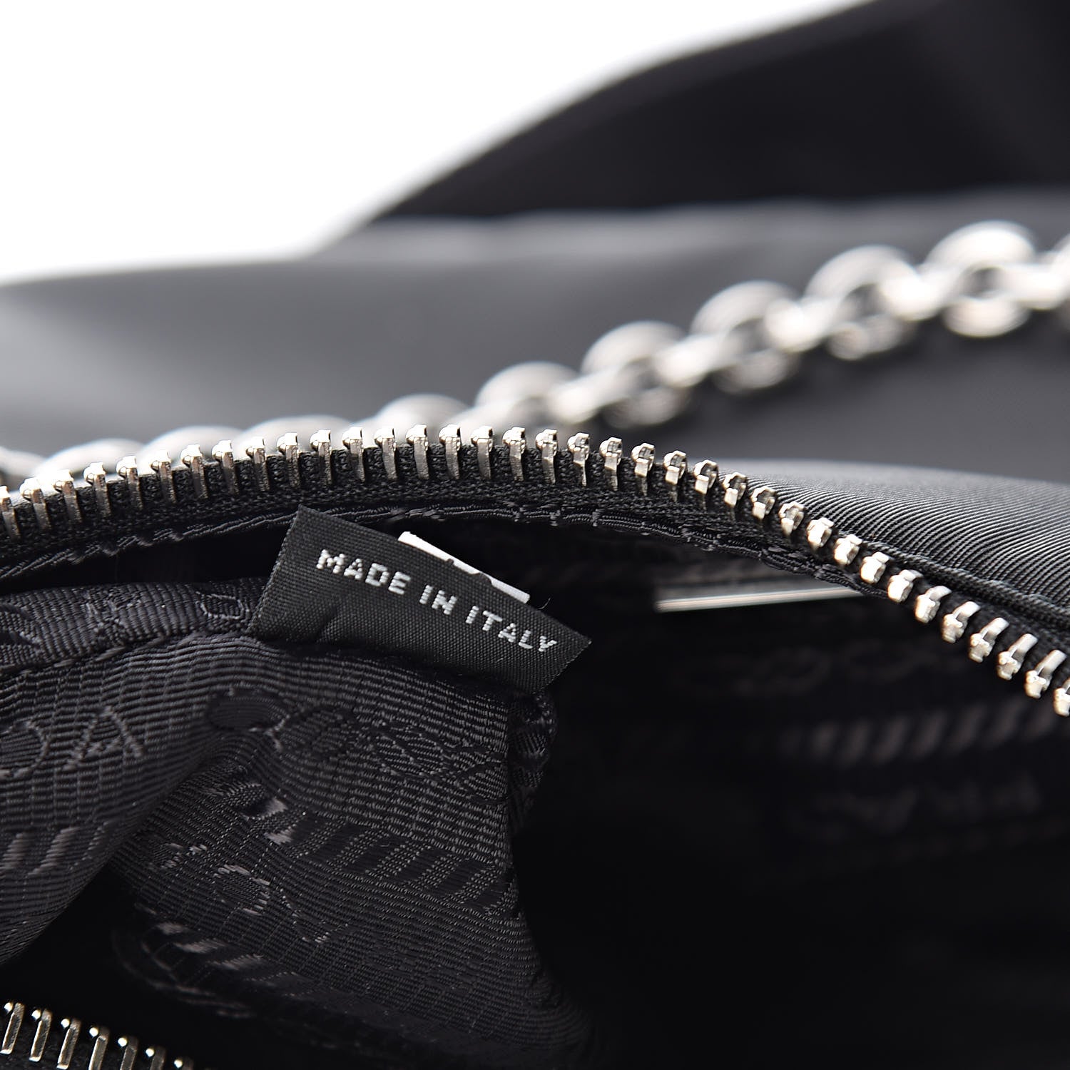 Prada Nylon Re-Edition 2005 Shoulder Bag Black 7 of 11