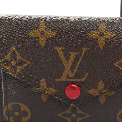 Louis Vuitton Monogram Compact Marie Wallet Rouge 8 of 9
