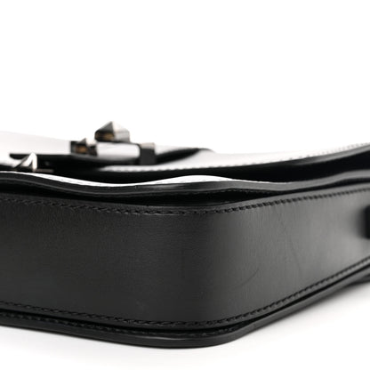 Valentino Garavani Vitello B-Rockstud Flap Black 9 of 11