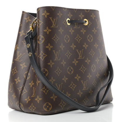 Louis Vuitton Monogram Neonoe MM Black 3 of 13