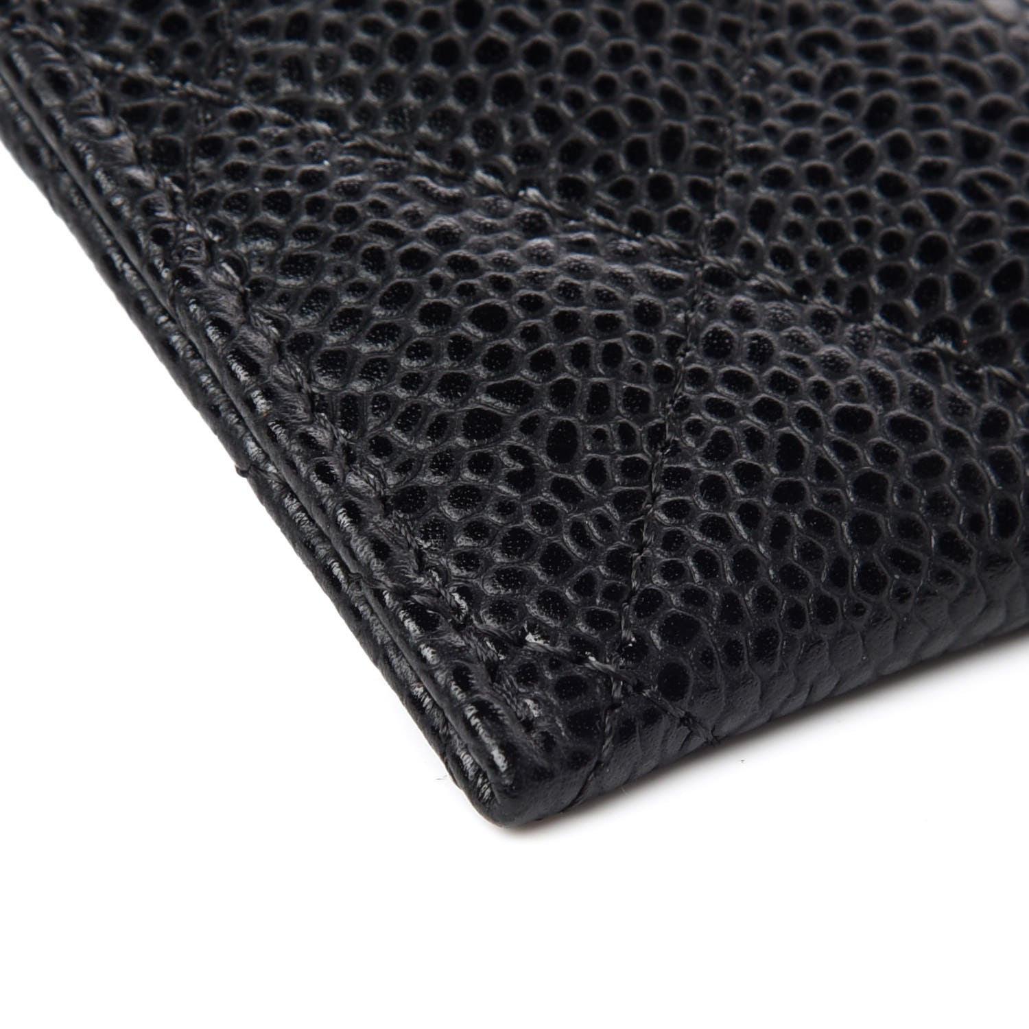 Chanel Caviar Quilted Card Holder Black 5 of 10