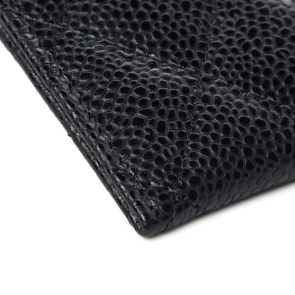 Chanel Caviar Quilted Card Holder Black 5 of 10