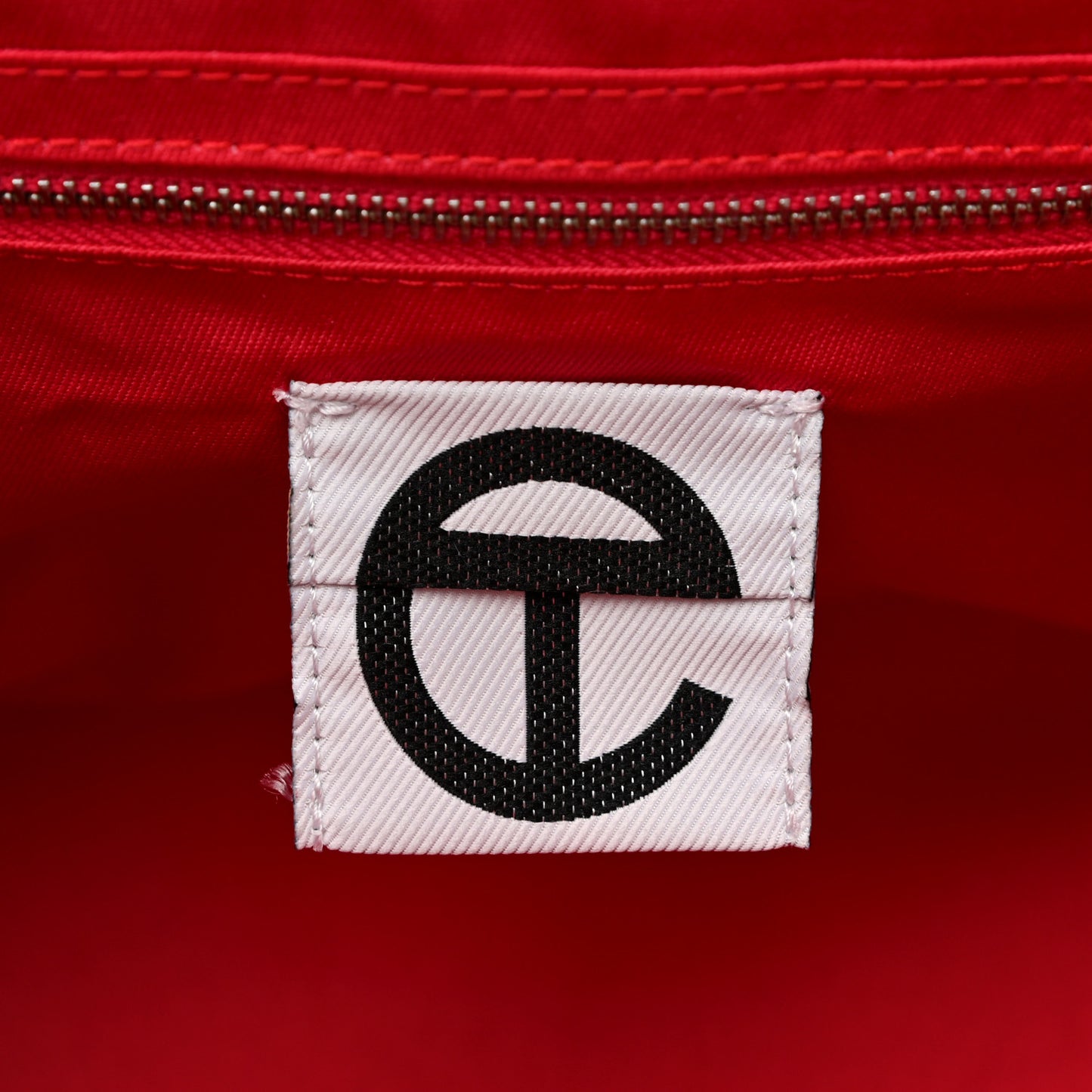 Vegan Leather Medium Shopping Bag Red