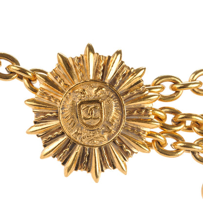 Chanel Chain CC Medallion Belt Gold 3 of 4