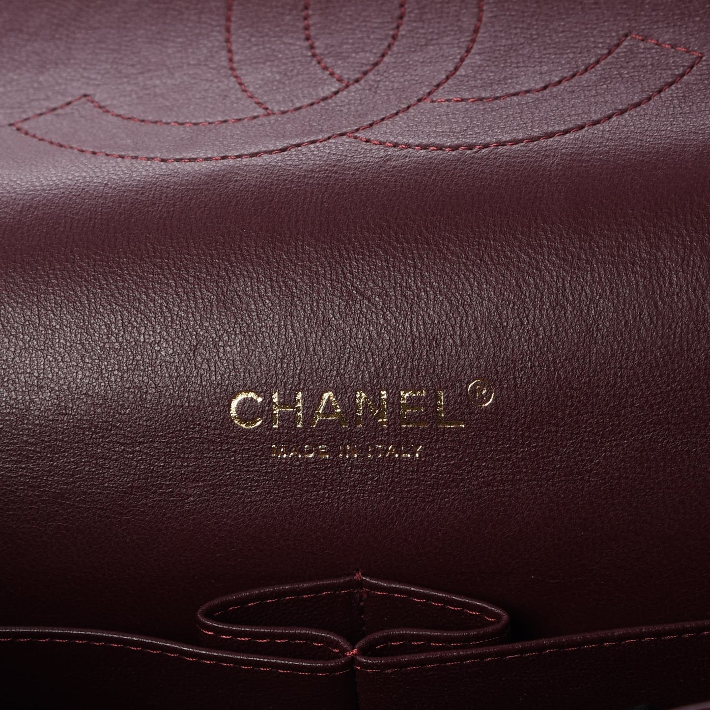 Lambskin Quilted Maxi Double Flap Black