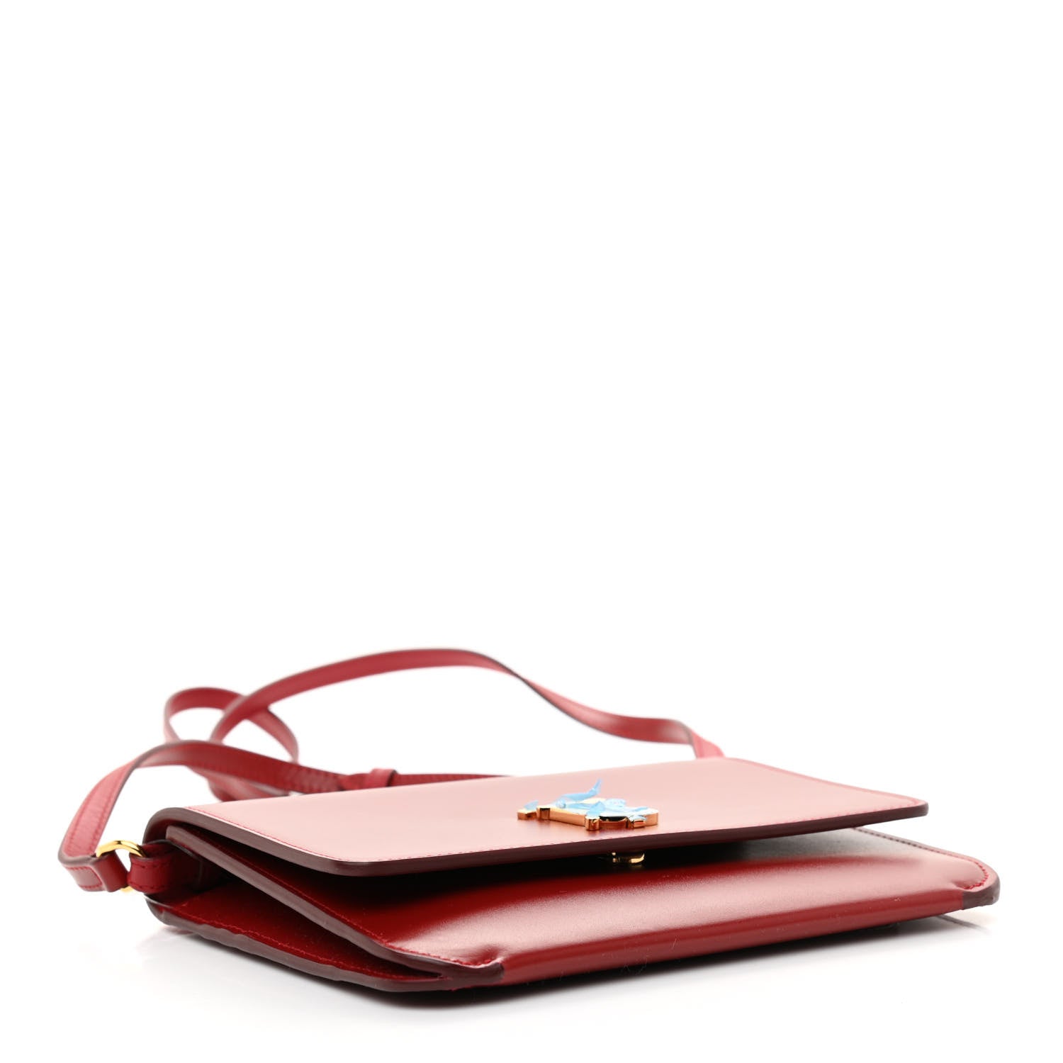 Burberry Calfskin Mini TB Bag Dark Carmine 4 of 7
