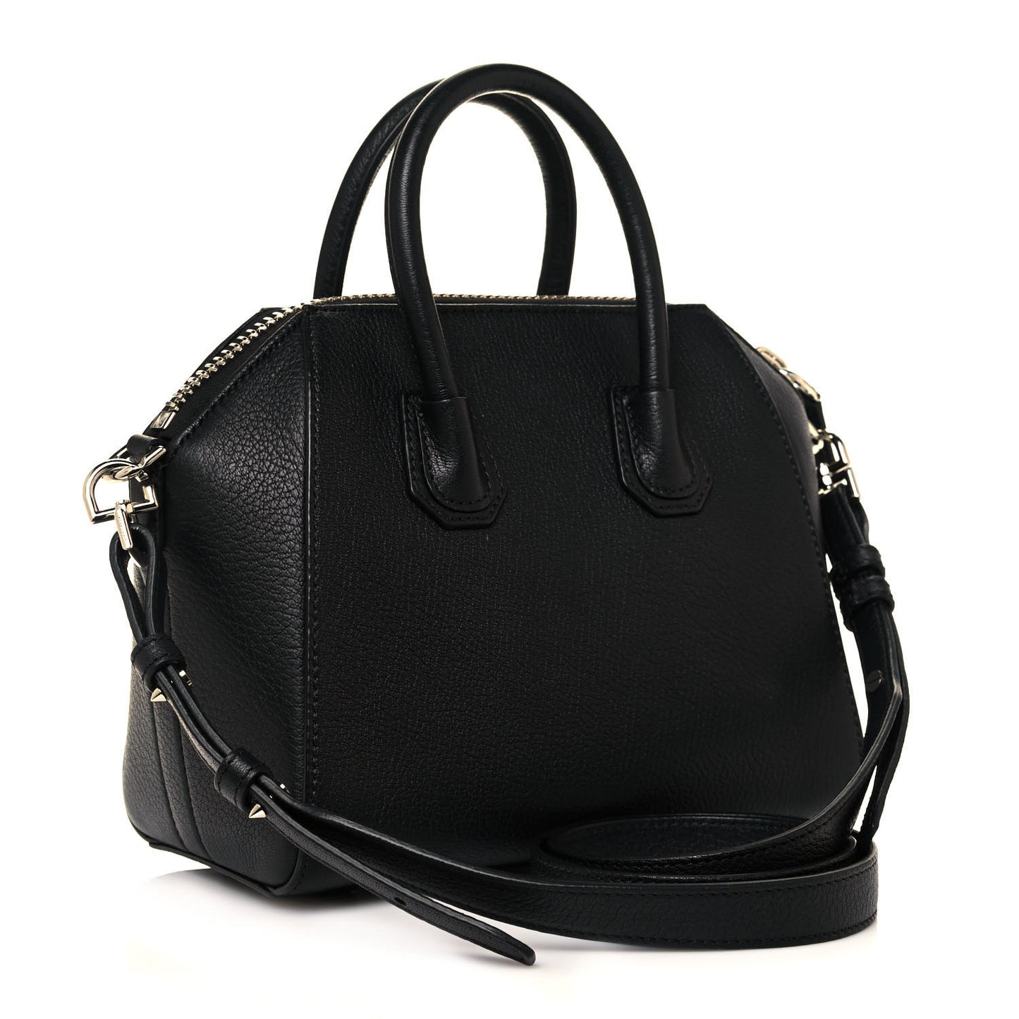 Sugar Goatskin Mini Antigona Black