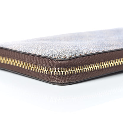Louis Vuitton Damier Ebene Zippy Organizer Wallet 12 of 12