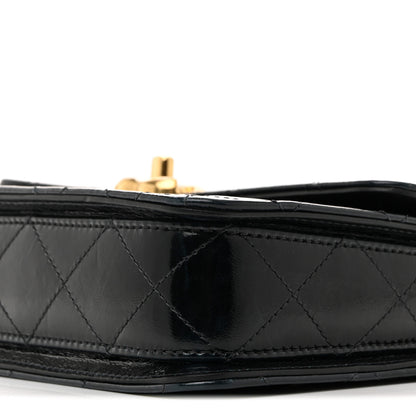 Chanel Patent Lambskin Quilted Flap Black 10 of 10