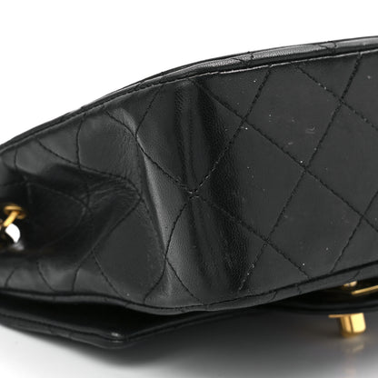 Chanel Lambskin Quilted Mini Square Flap Bag Black 11 of 12