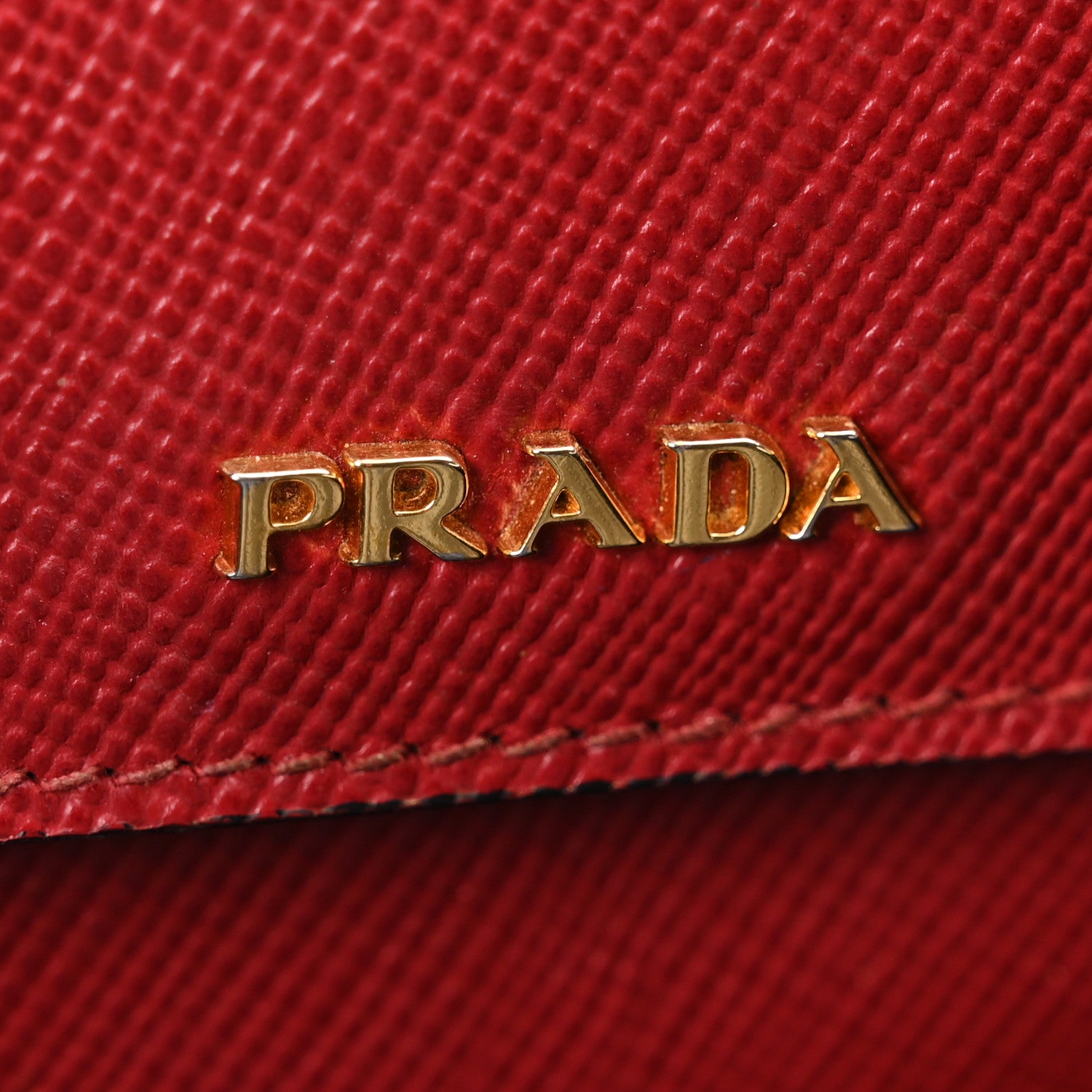 Prada Saffiano Cuir Medium Double Bag Fuoco Black 6 of 11