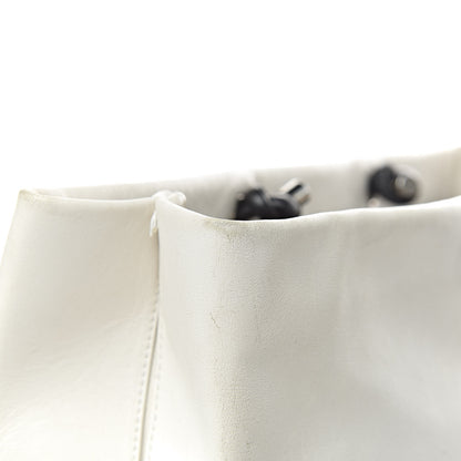 Chanel Calfskin Large Essential 31 Rue Cambon Tote White Black 22 of 26