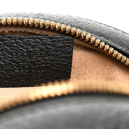 Gucci Grained Calfskin Web Mini Ophidia Round Shoulder Bag Black 8 of 13