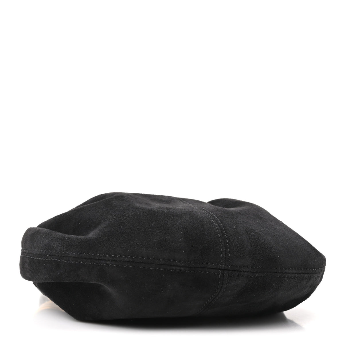 Suede Mini Bracelet Hobo Bag Black