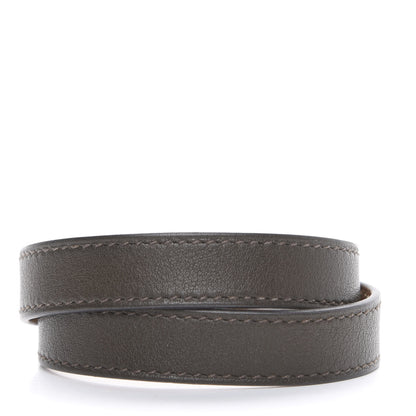 Hermes Swift Kelly Double Tour Bracelet M Etain 3 of 6