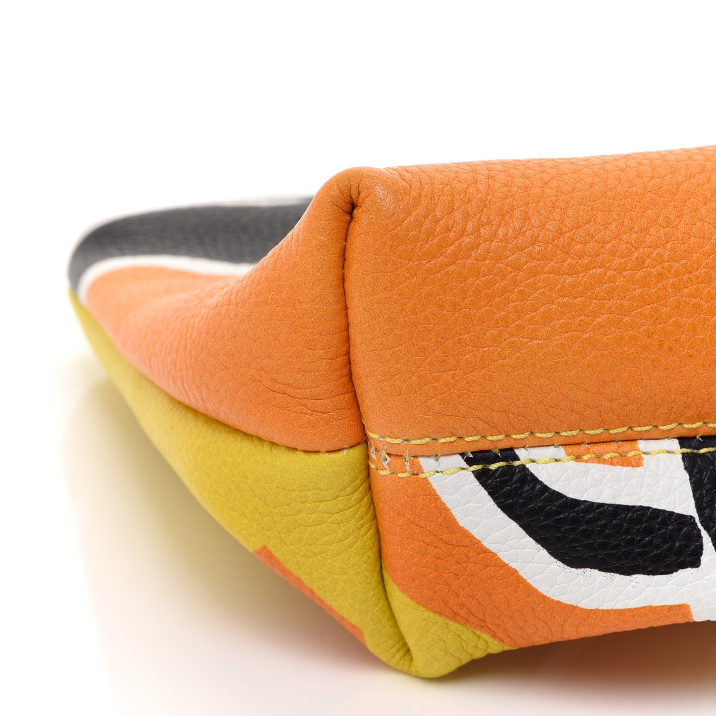 Prorsum Grained Calfskin Print Pouch Multicolor