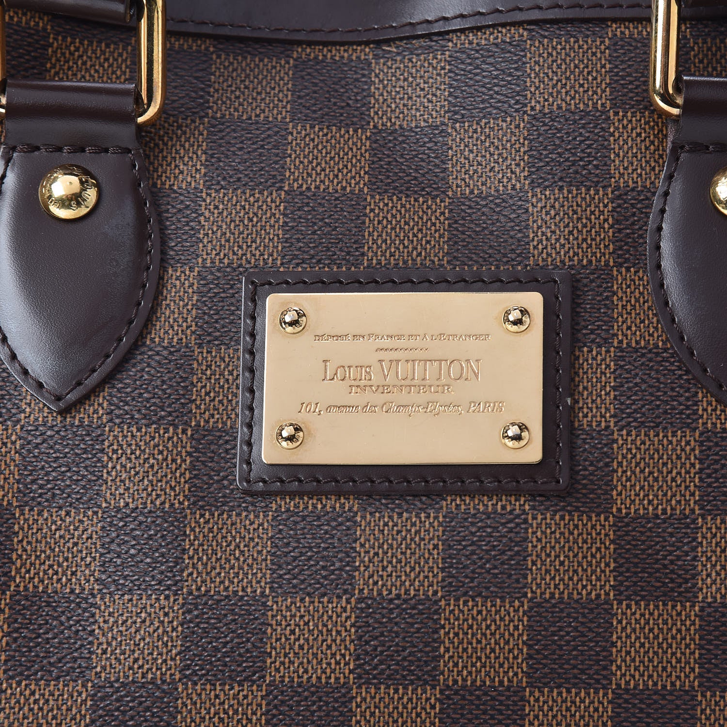 Louis Vuitton Damier Ebene Hampstead PM 7 of 9