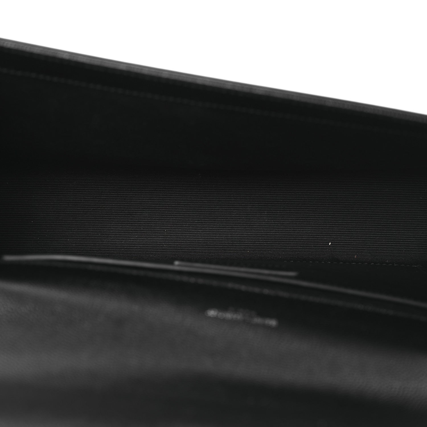Saint Laurent Grain De Poudre Medium Classic Monogram Kate Satchel Black 5 of 12
