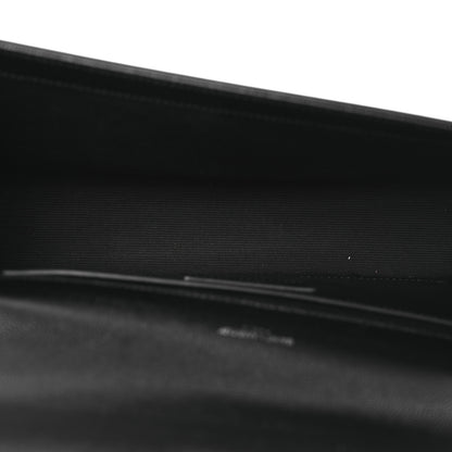 Saint Laurent Grain De Poudre Medium Classic Monogram Kate Satchel Black 5 of 12