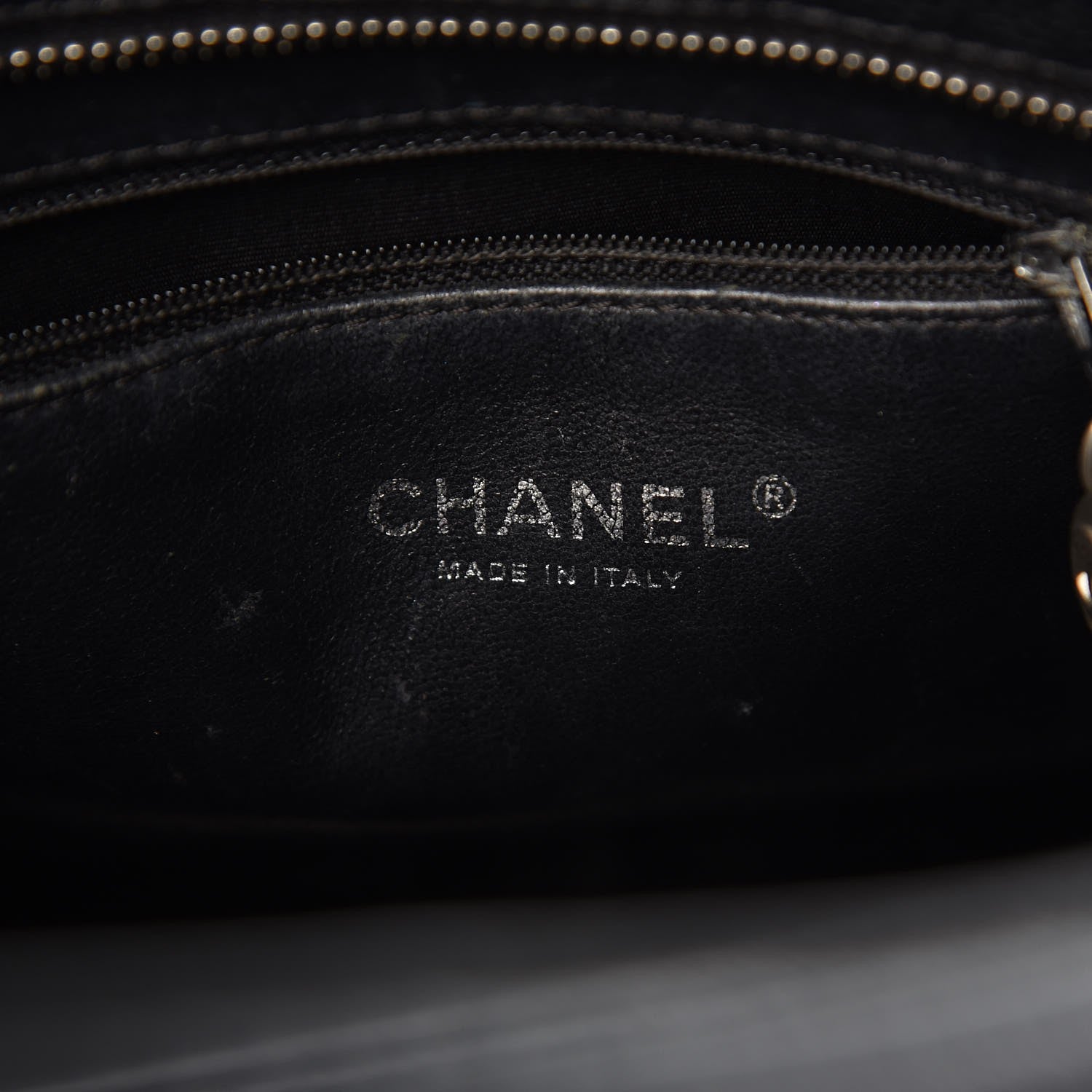 Chanel Caviar Quilted Medallion Tote Black 6 of 13