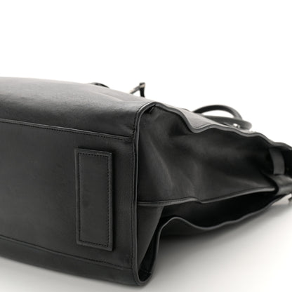 Saint Laurent Grained Calfskin Sac De Jour Souple North South Tote Black 10 of 11