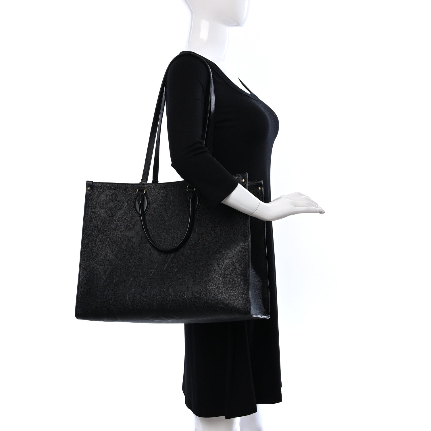 Louis Vuitton Empreinte Monogram Giant Onthego GM Black 2 of 8