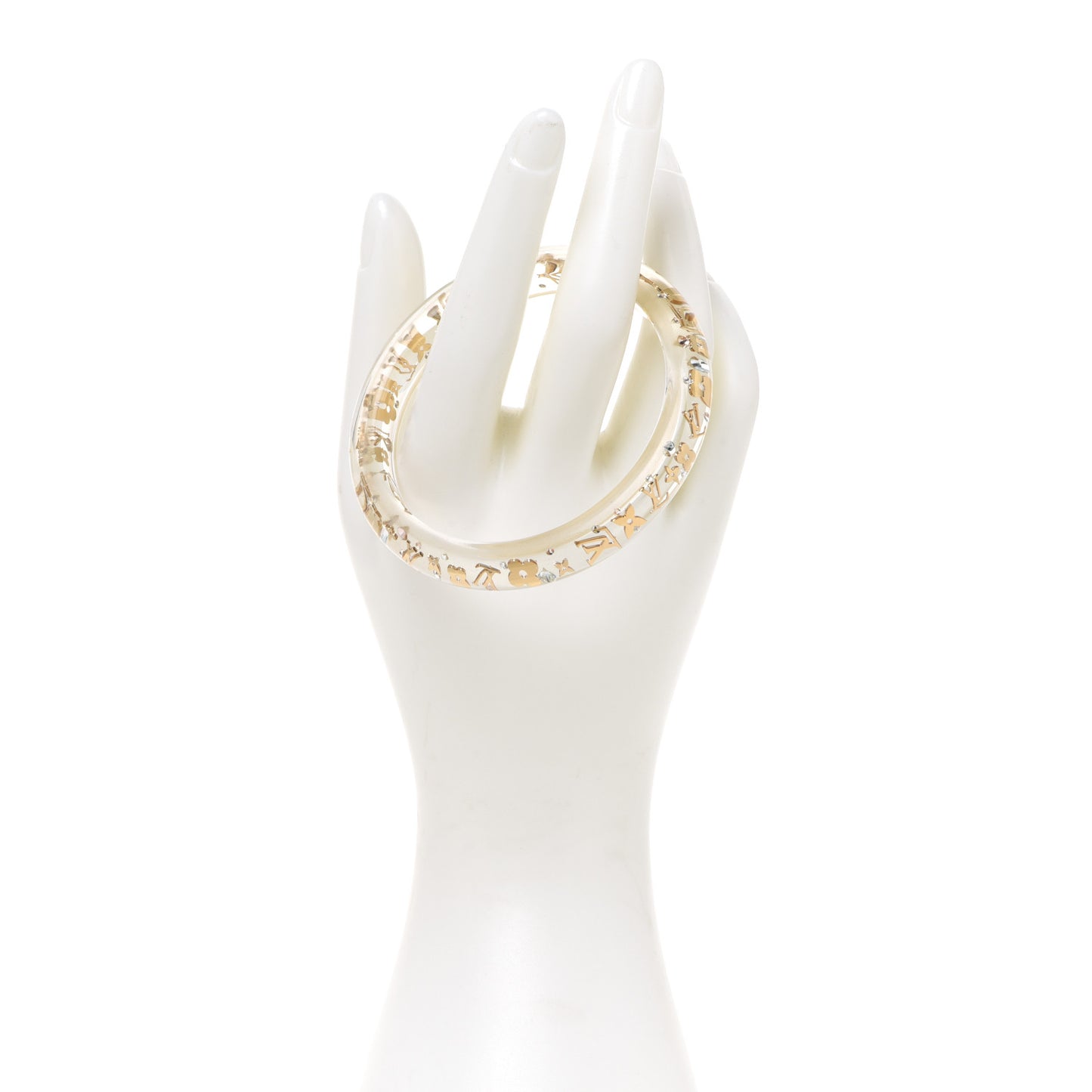 Resin Swarovski Medium Inclusion Bracelet PM Transparent