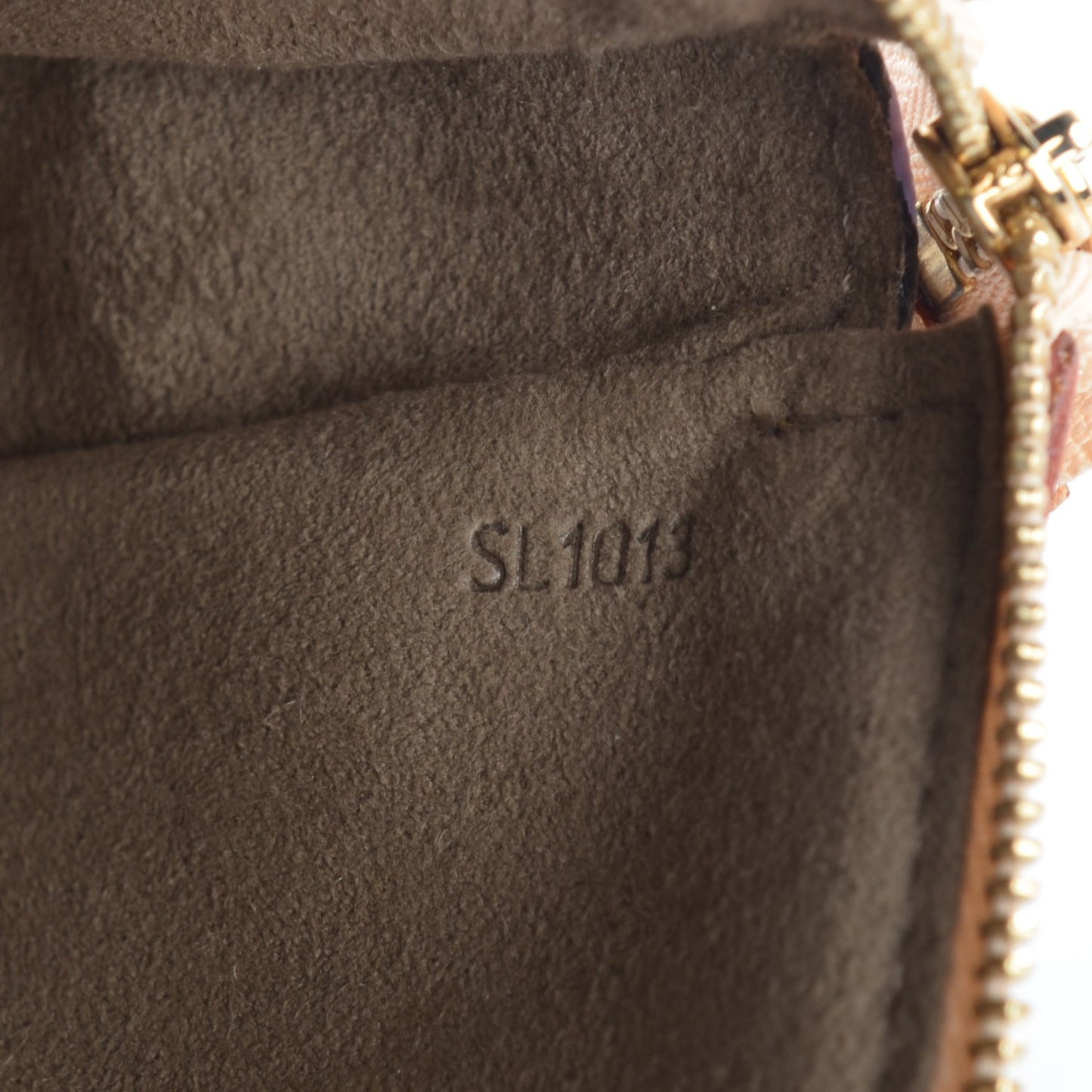 Monogram Multicolor Pochette Accessories Black