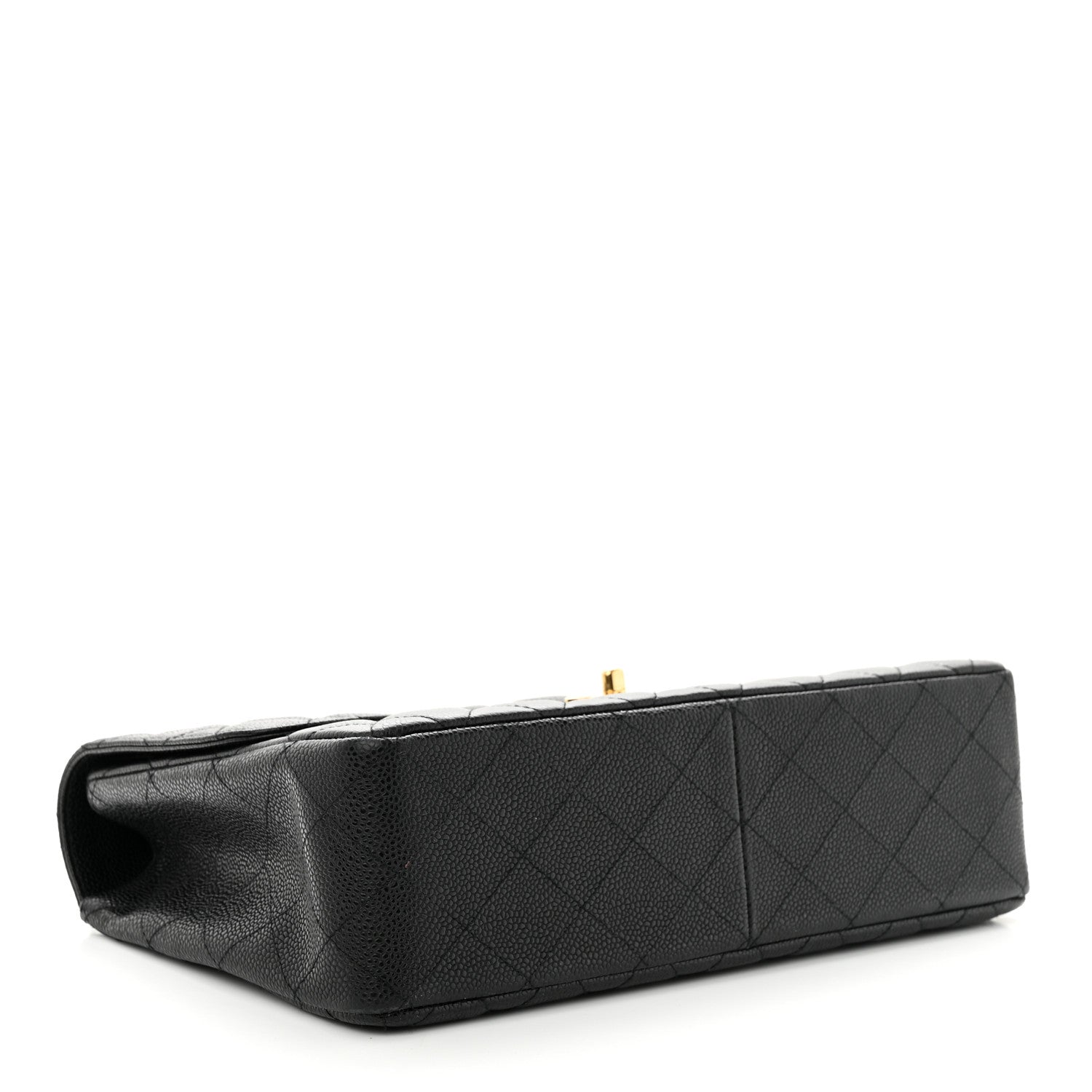 Chanel Caviar Quilted Jumbo Single Flap Black 4 of 10