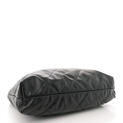 Chanel Calfskin Quilted Chanel 22 Black 5 of 12