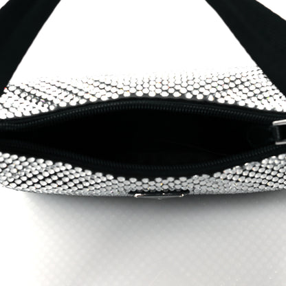 Prada Satin Crystal Mini Re-Edition 2000 Bag Cristal 5 of 11