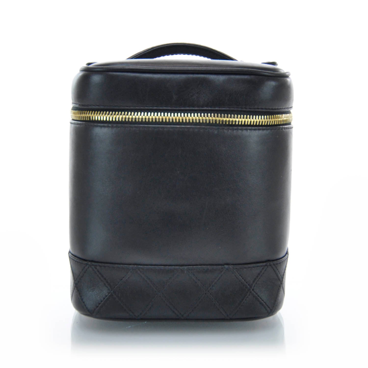 Chanel Lambskin Vanity Cosmetic Bag Black 1 of 9