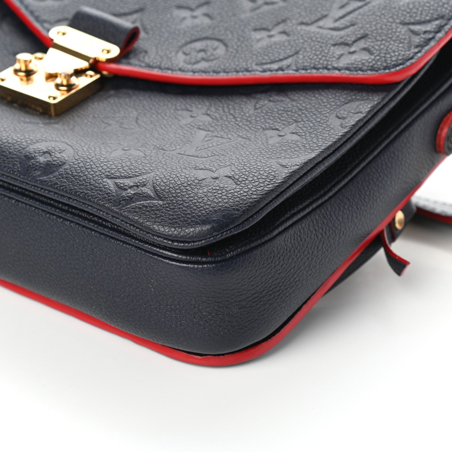 Louis Vuitton Empreinte Pochette Metis Marine Rouge 9 of 9