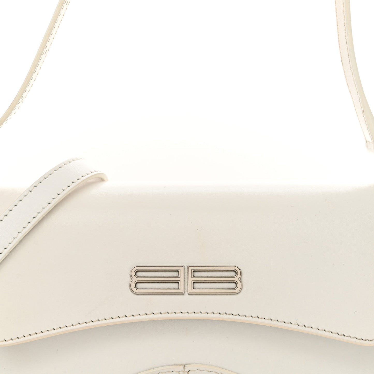 Box Calfskin Small XX Flap Stretch Bag White