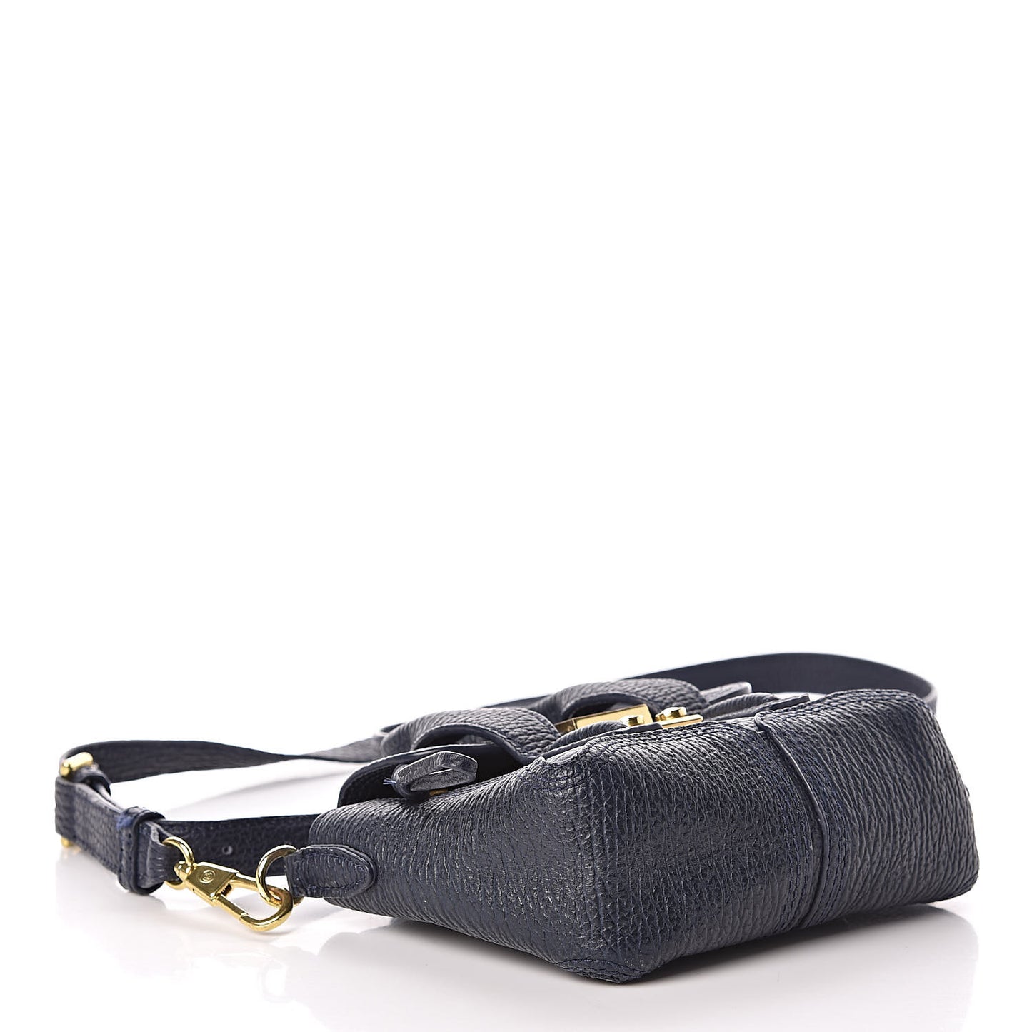 3.1 Textured Calfskin Nano Pashli Satchel Ink